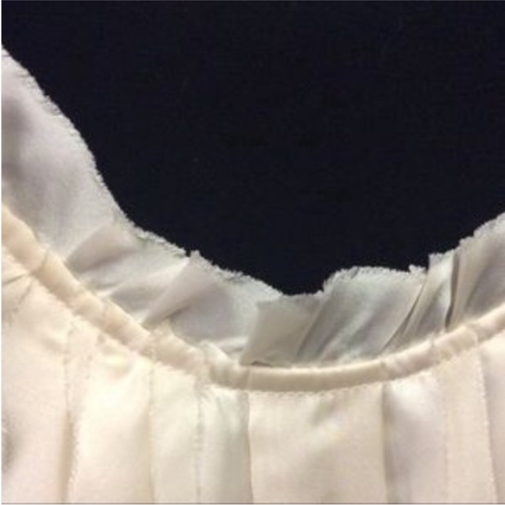 AUGUST SILK Mock 2-Piece BLOUSE Size Medium - Picture 4 of 11